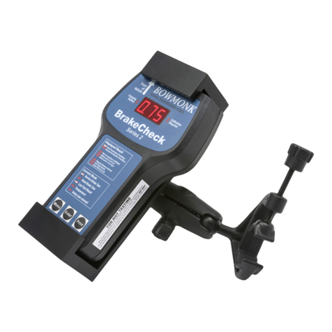 Bowmonk BrakeCheck Series 2 User manual