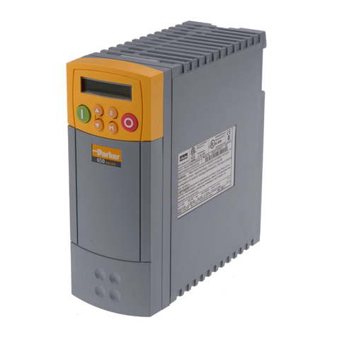 Parker 650 Series Installation and operation manual