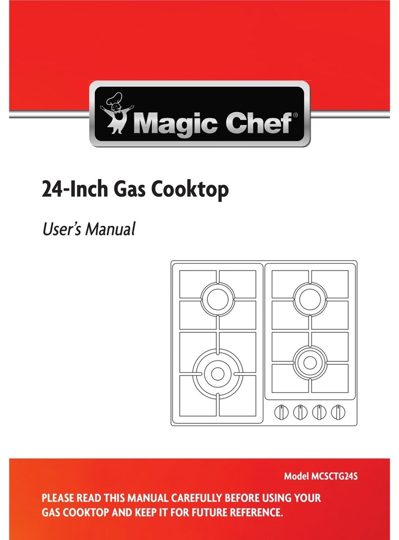 Magic Chef MSCTG24S user manual