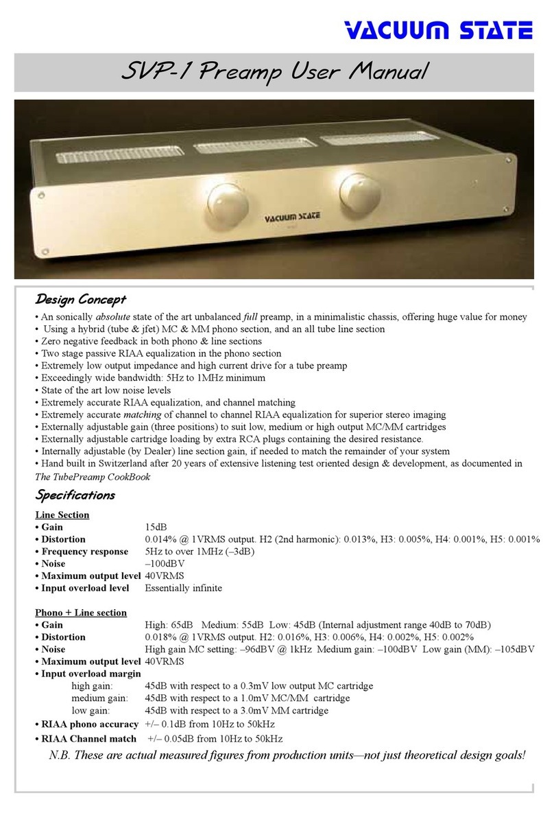 vacuum state SVP-1 user manual