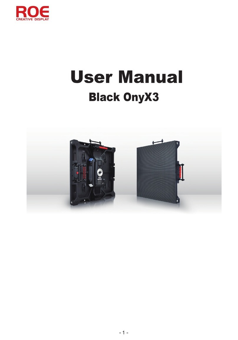 ROE Black OnyX3 user manual ROE Black OnyX3 user manual