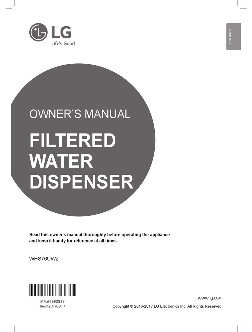 LG WHS76UW2 owner's manual