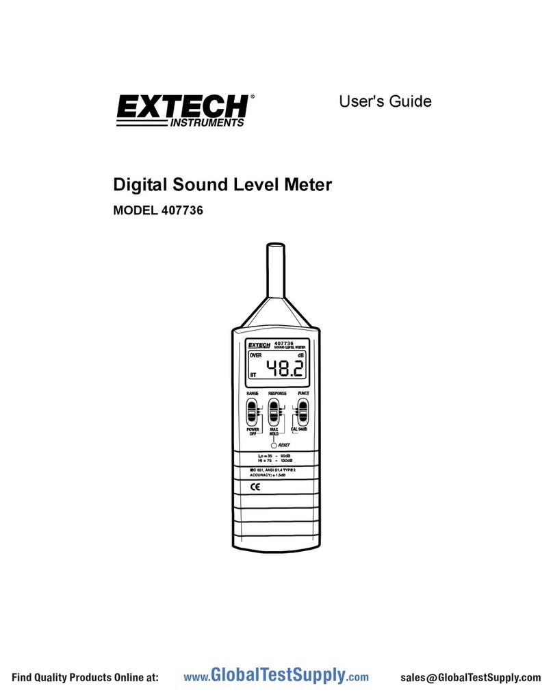 Extech Instruments 407736 User manual