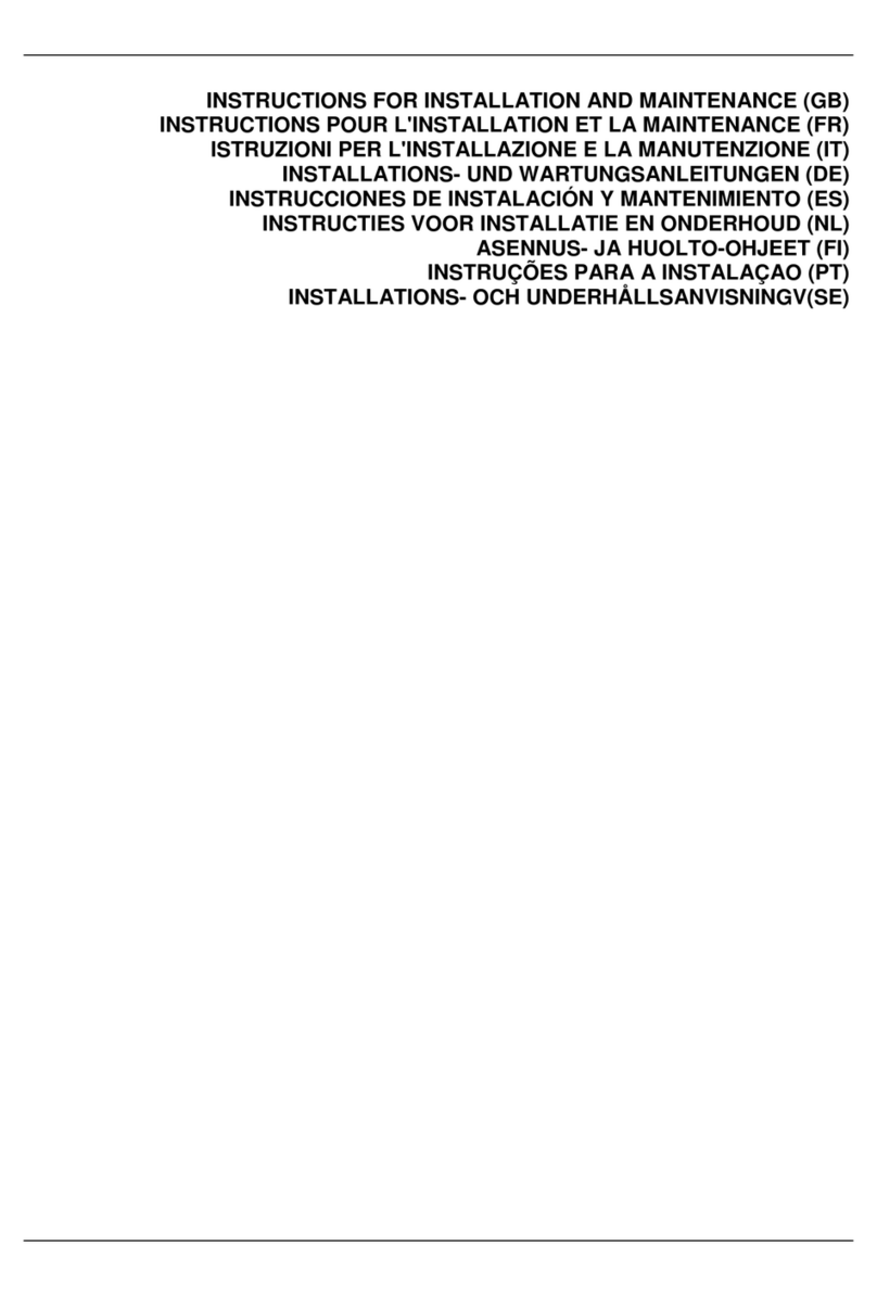 Tallas Pumps D-SW 410 Instruction for installation and maintenance Tallas Pumps D-SW 410 Instruction for installation and maintenance