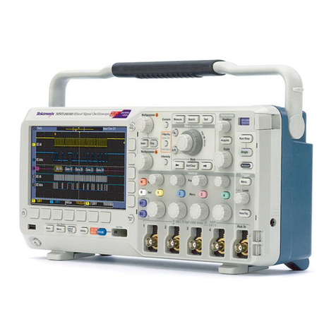 Tektronix MSO2000 Series User manual