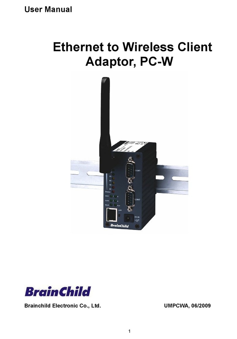 Brainchild PC-W user manual Brainchild PC-W user manual