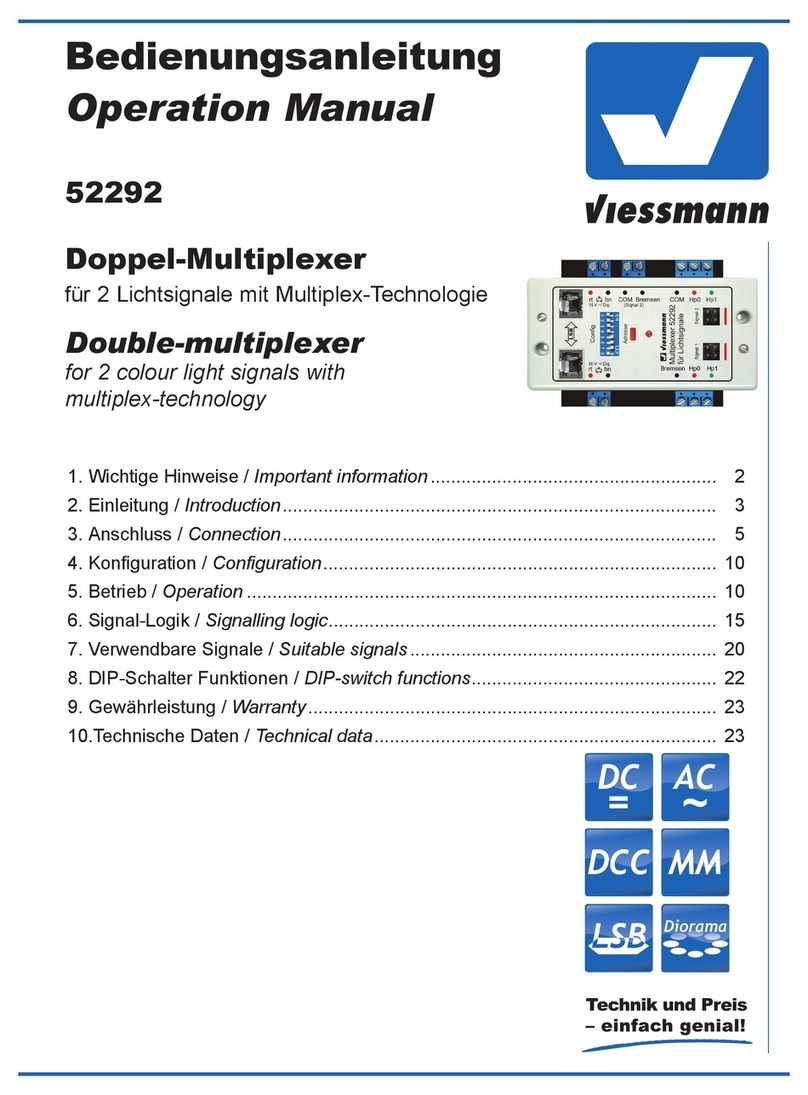 Viessmann 52292 Operation manual Viessmann 52292 Operation manual