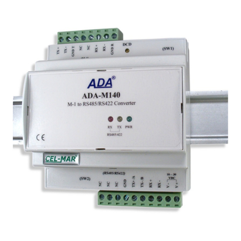 CEL-MAR ADA-M140 user manual