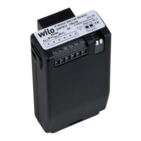 Wilo RS485 User manual