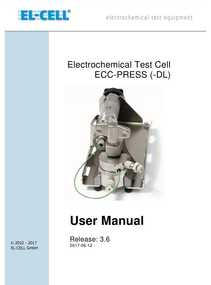 EL-CELL ECC-PRESS User manual