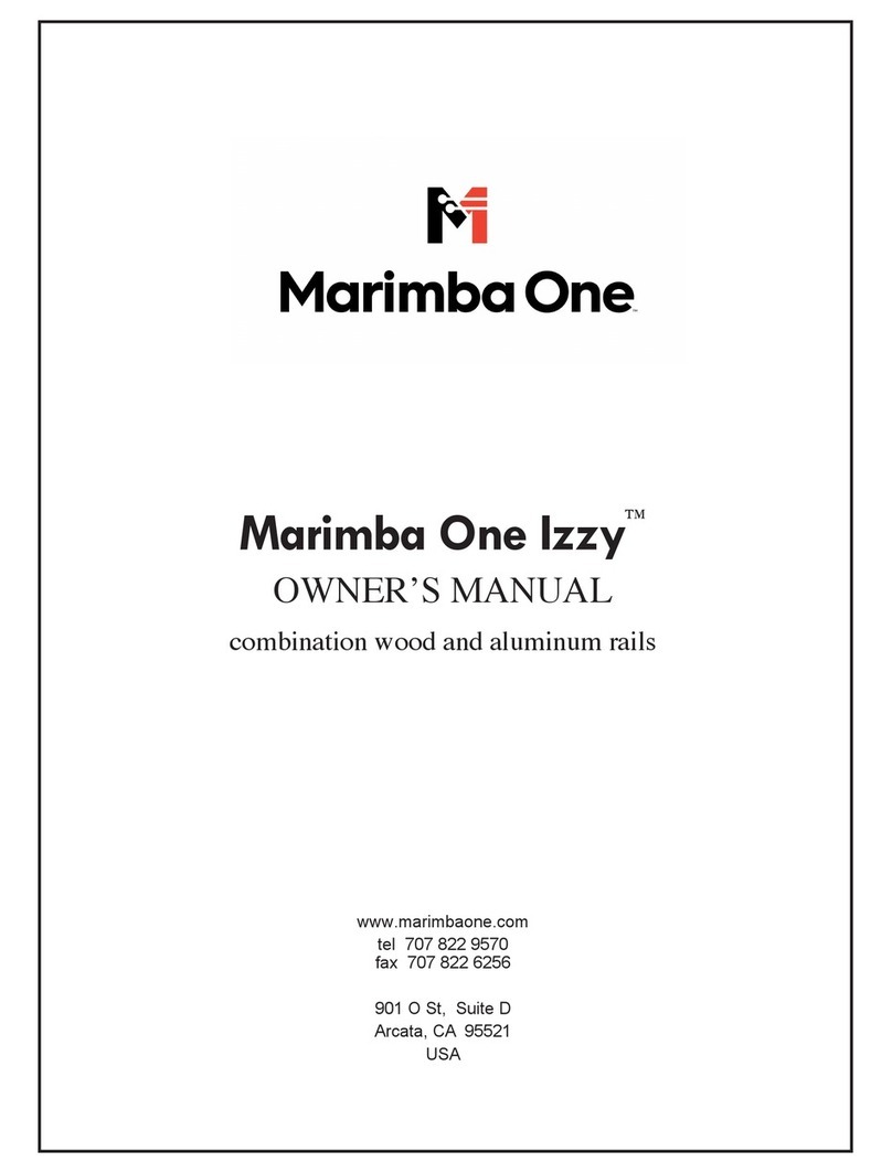 Marimba One Izzy User manual