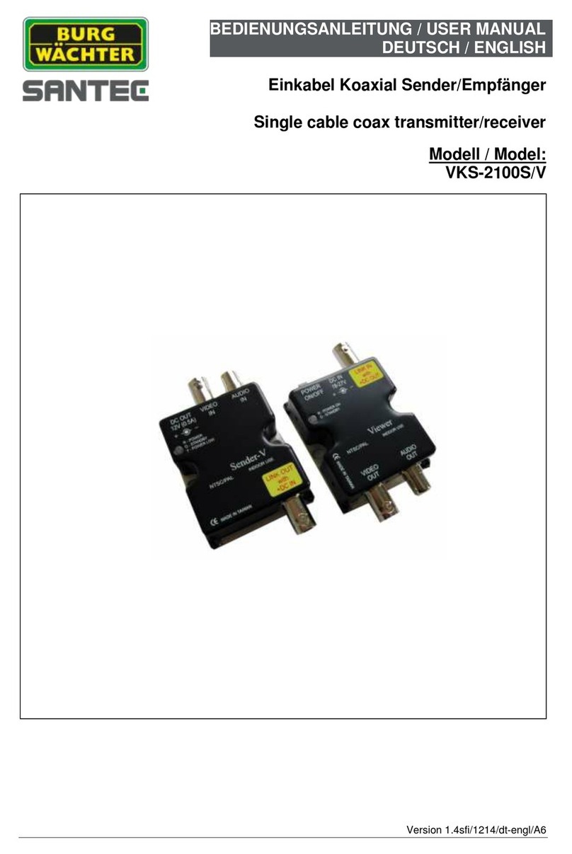 Santec VKS-2100S user manual