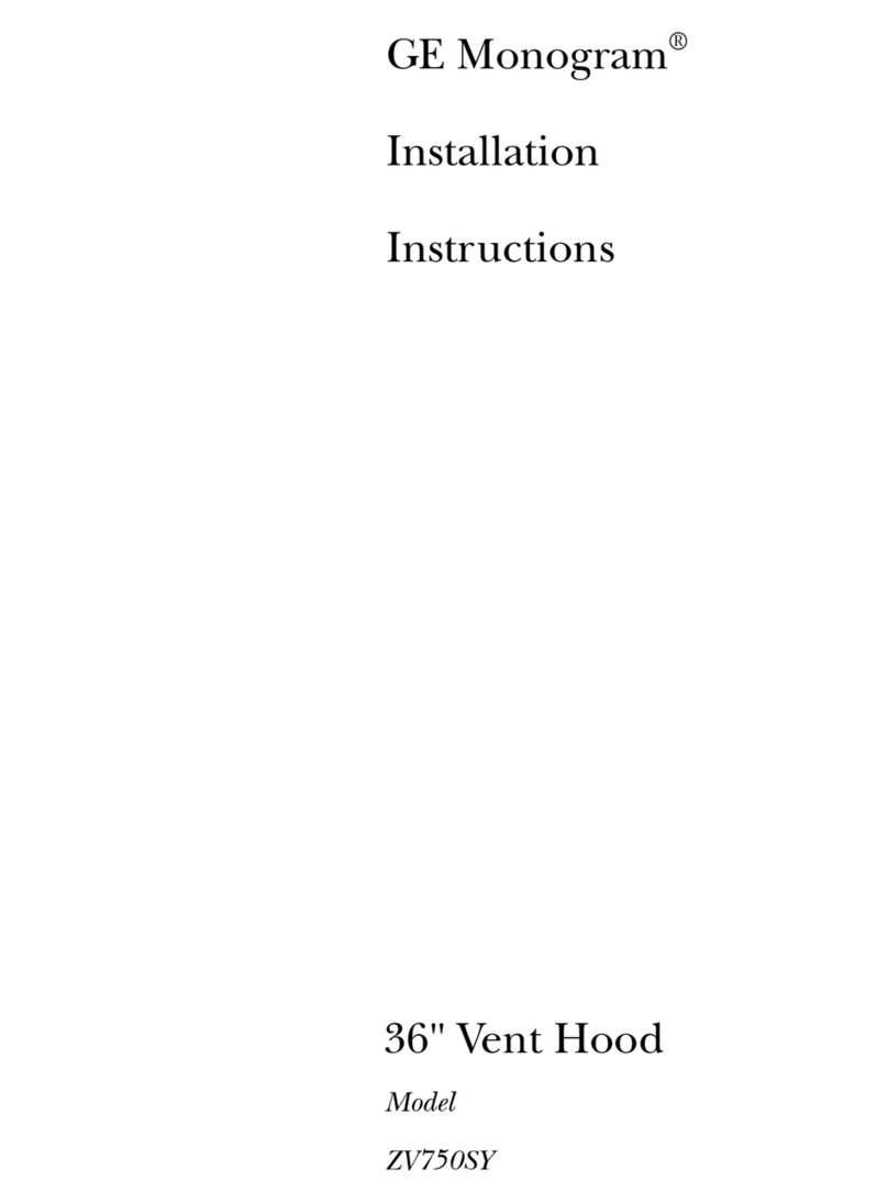 GE MONOGRAM ZV750SY Service manual