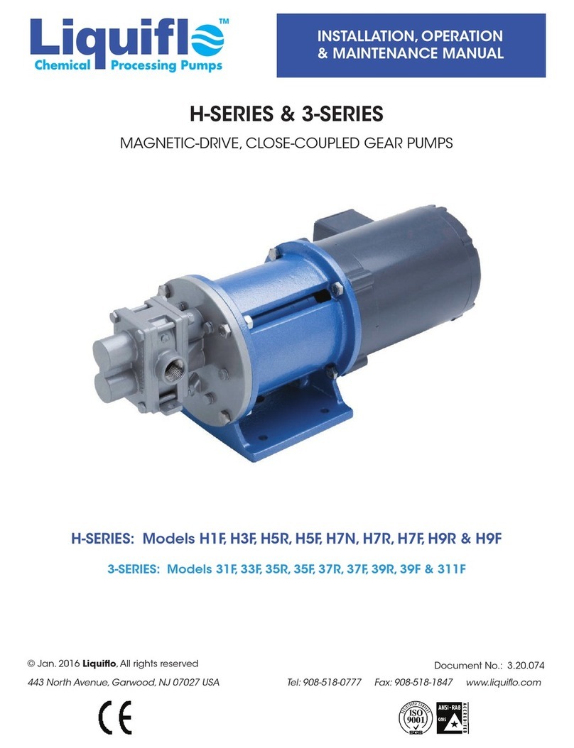 Liquiflo H-Series Installation operation & maintenance