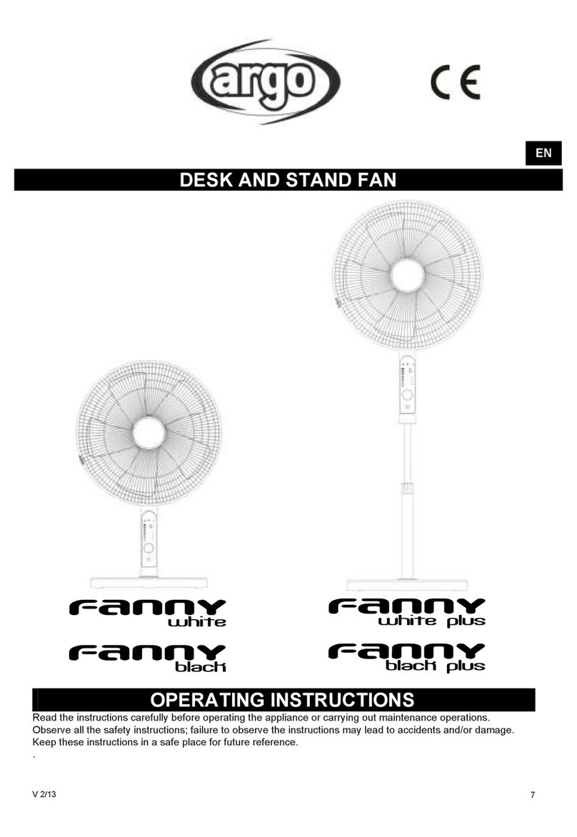 Argo Fanny white User manual