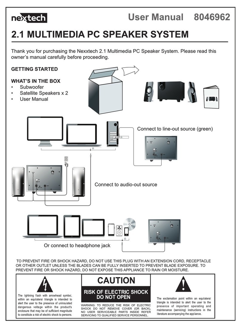 Nex-tech 8046962 user manual