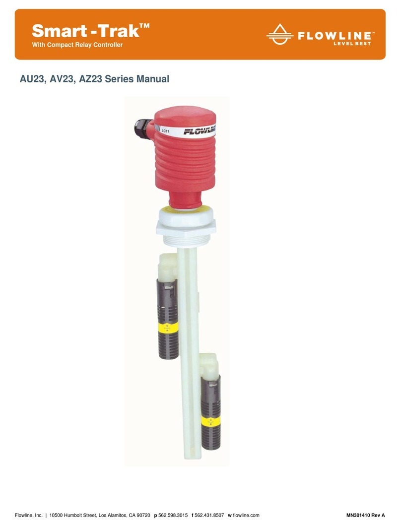 FlowLine Smart-Trak AV23 Series User manual