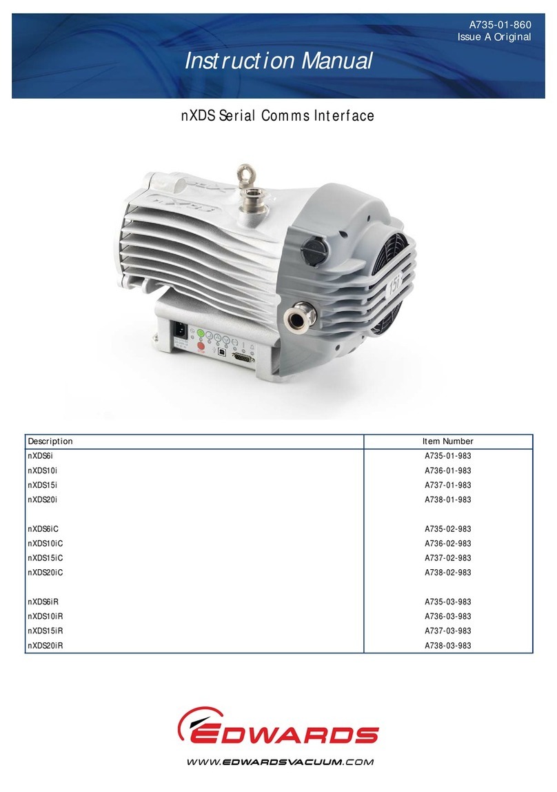 Edwards nXDS6i instruction manual