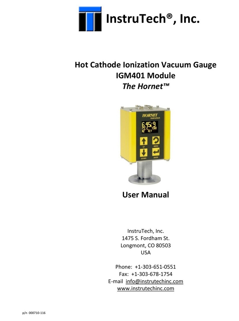 Instrutech Hornet user manual