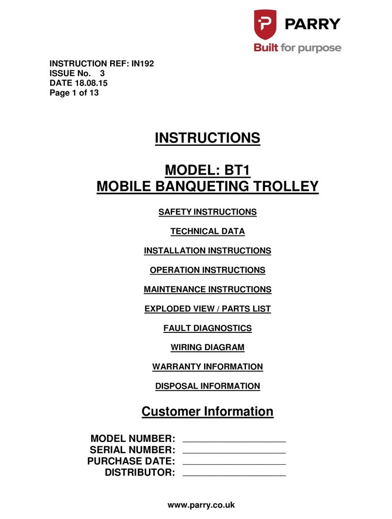 PARRY BT1 installation instructions
