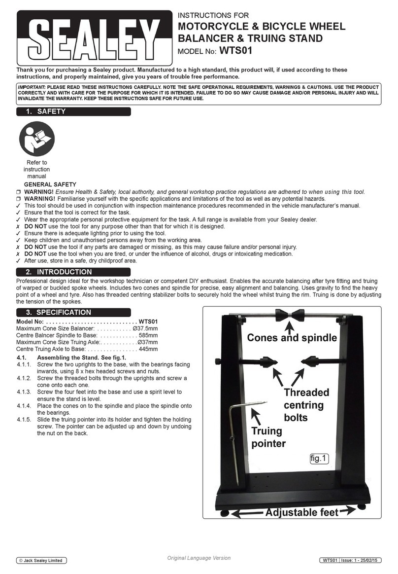 Sealey WTS01 instructions