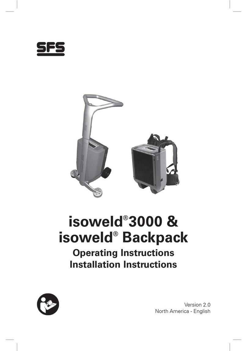 SFS isoweld 3000 operating instructions