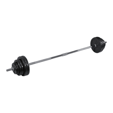 Trojan 40 KG WEIGHT TRAINING SET User manual