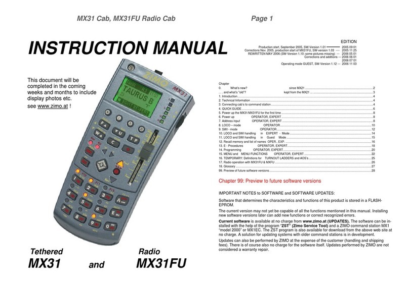 ZIMO MX31FU instruction manual