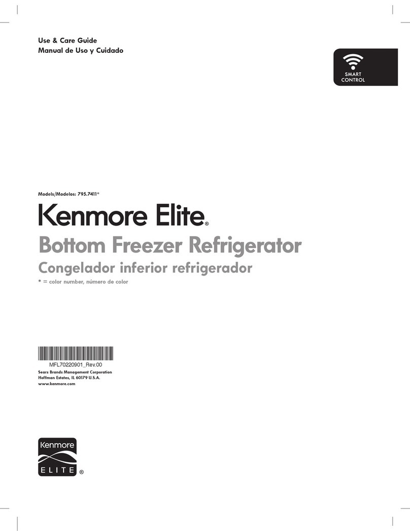 Kenmore 795.7411 Series Use & care guide