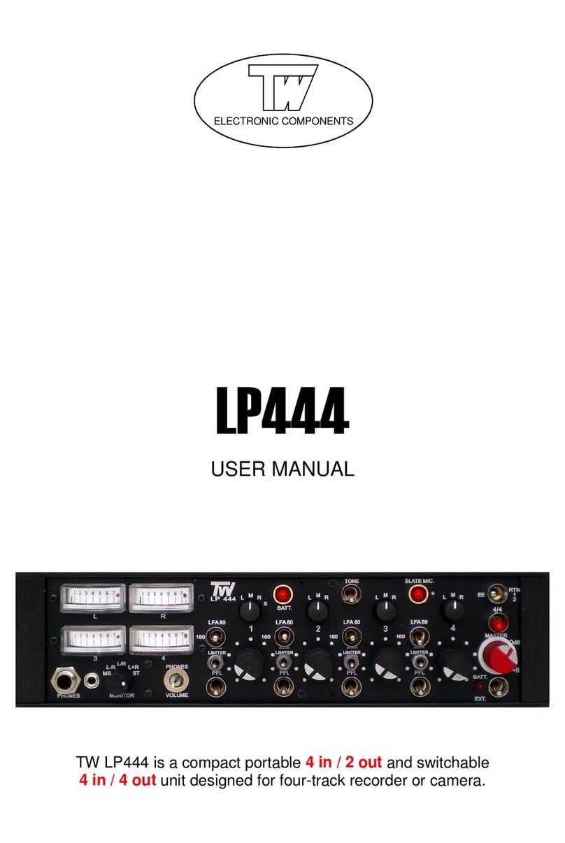 TW Electronic Components LP444 user manual