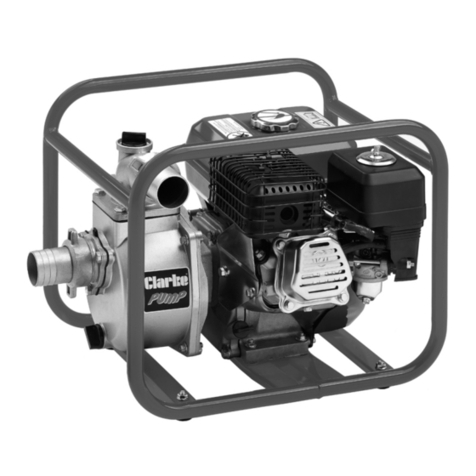 Clarke PW50 Operation & maintenance instructions Clarke PW50 Operation & maintenance instructions
