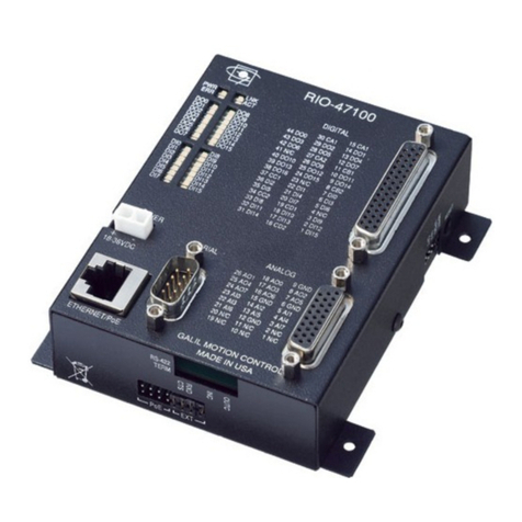 Galil Motion Control RIO-47 seriesRIO-47100 user manual