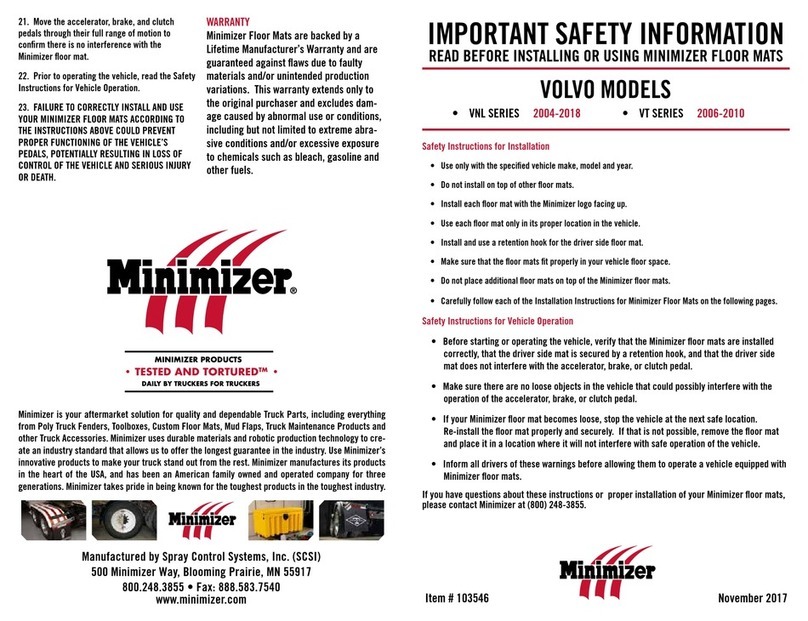 Minimizer 103546 manual