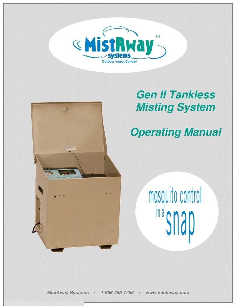 MistAway Gen II User manual