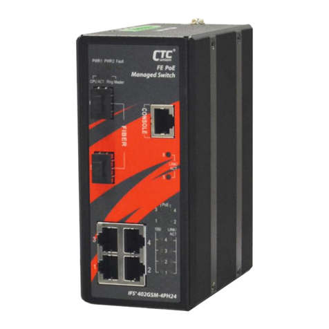 CTC Union IFS+402GSM-4PHE24 Quick installation guide