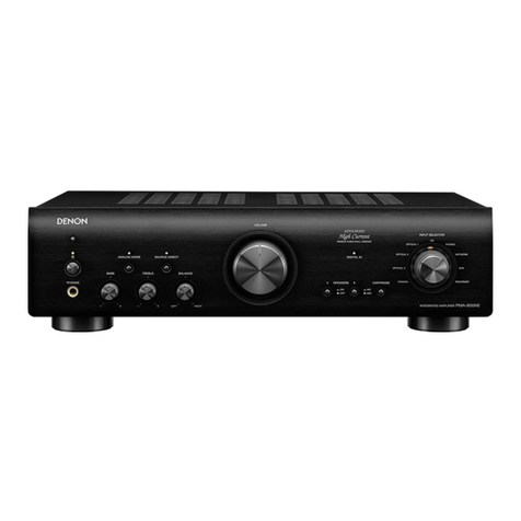Denon PMA-800NE owner's manual