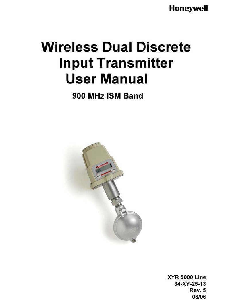 Honeywell XYR 5000 Series user manual