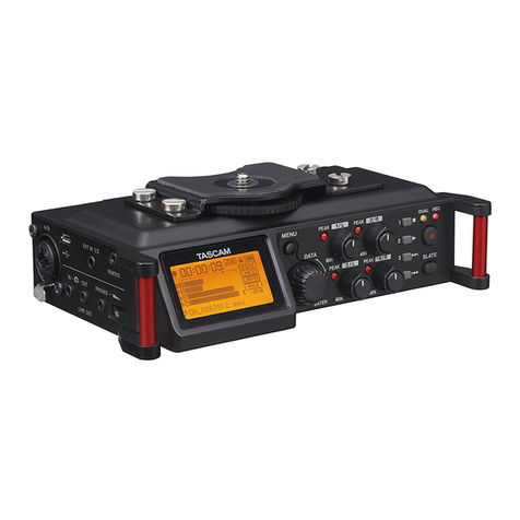 Tascam DR-70D User manual