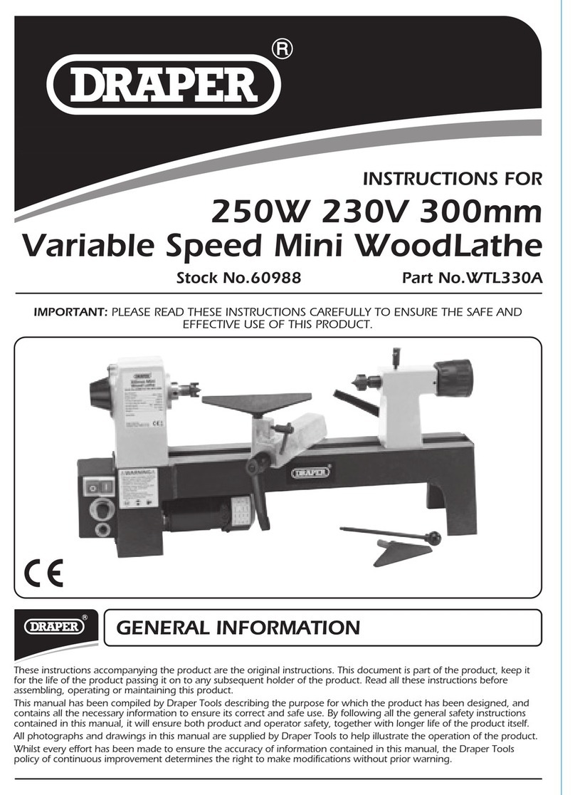 Draper WTL330A instructions