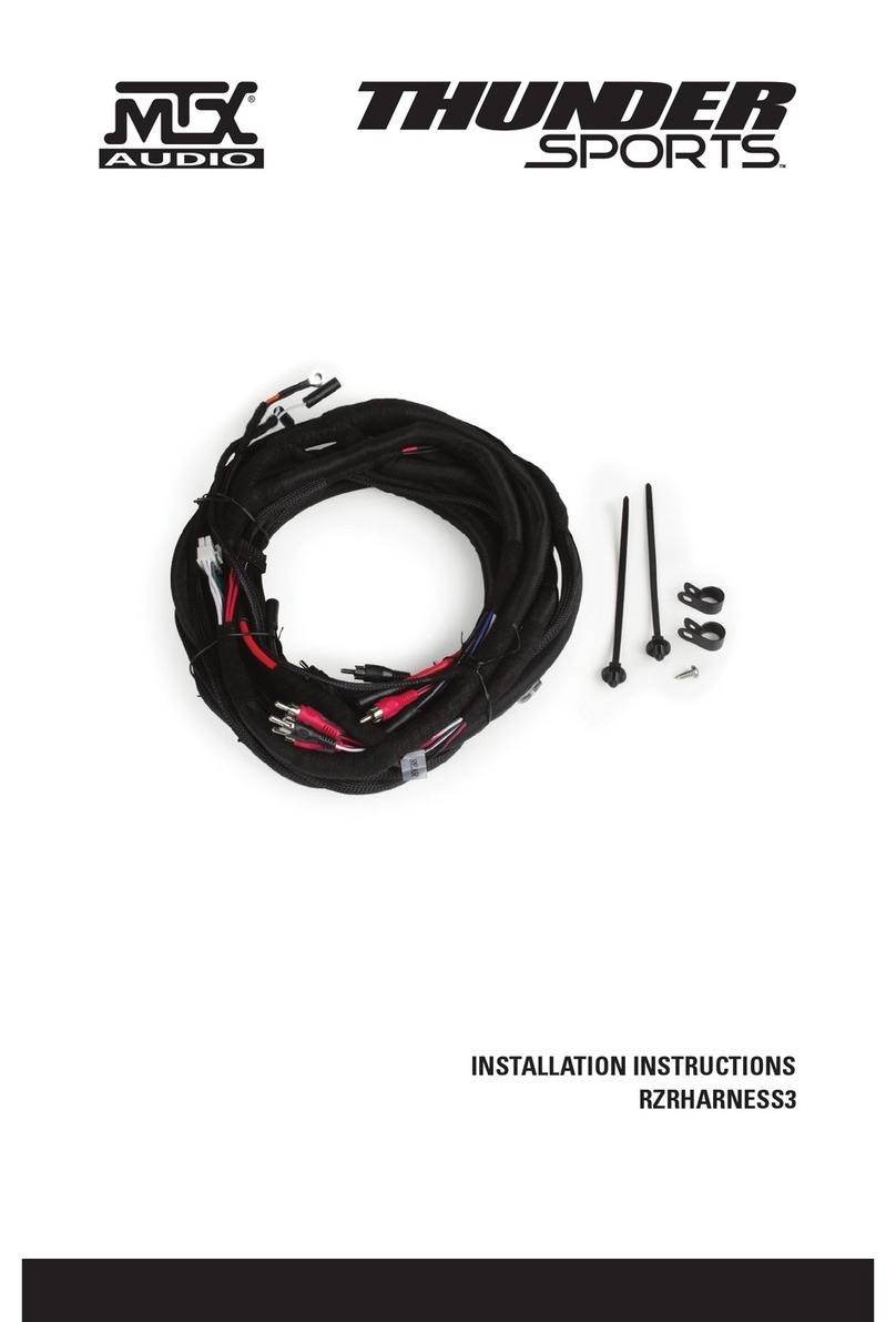 MTX RZRHARNESS3 User manual