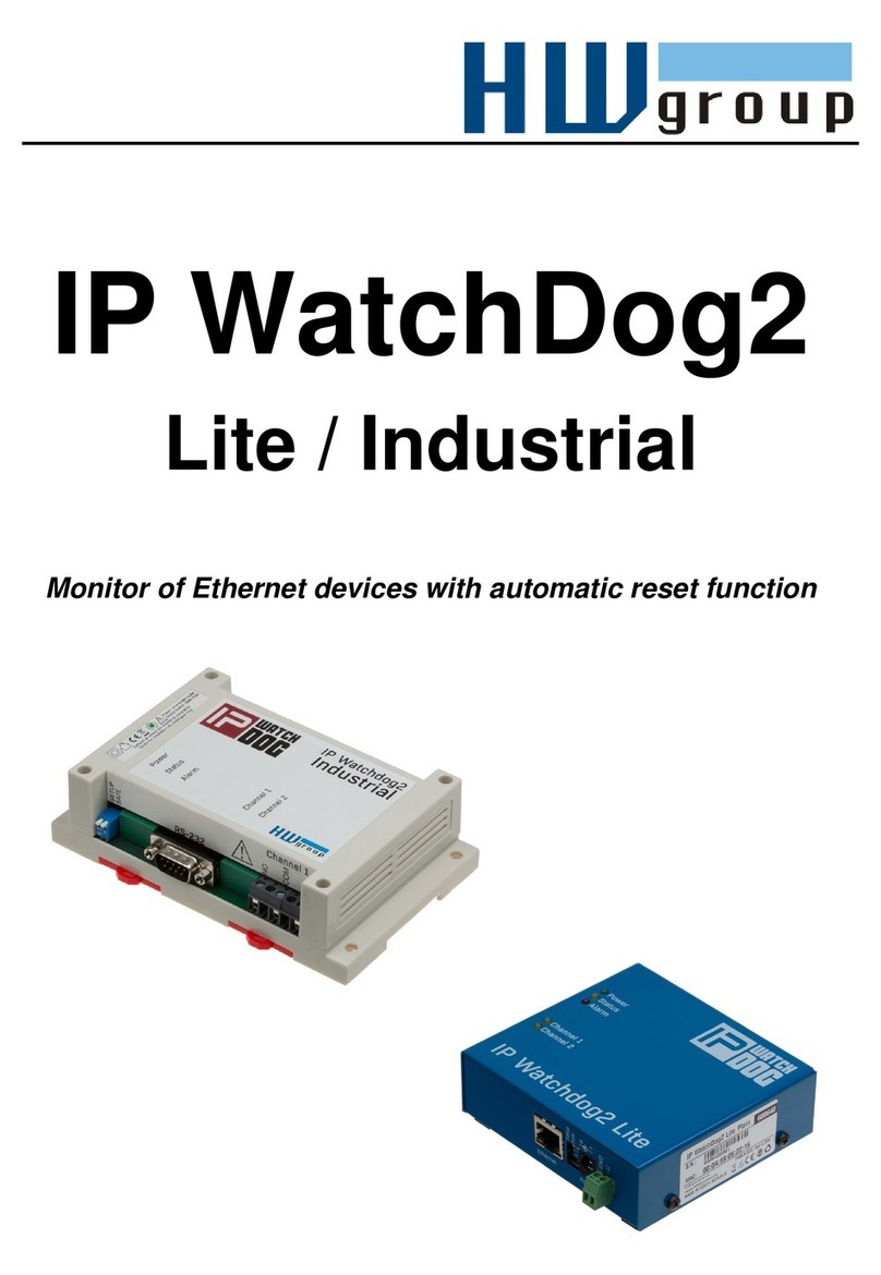 HW Group IP WatchDog2 Lite User manual