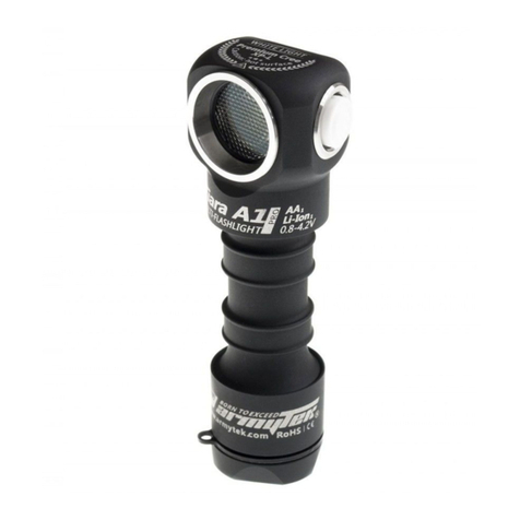 Armytek Tiara A1 Pro User manual
