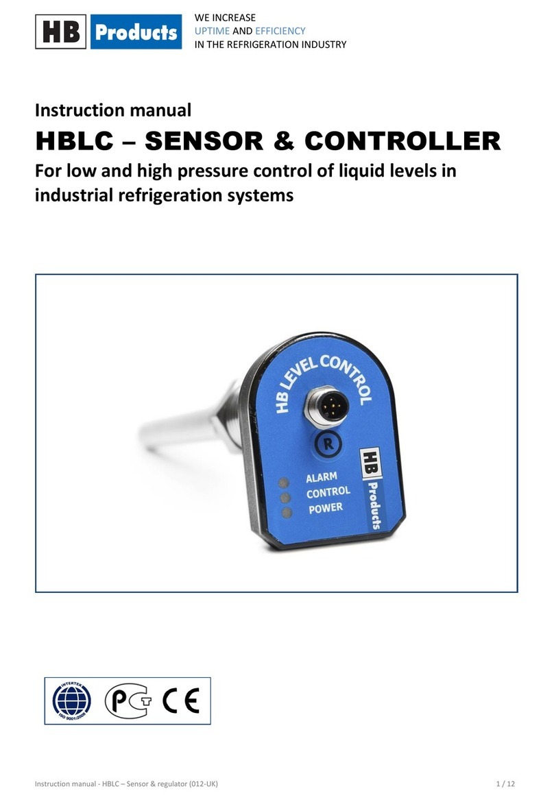 HB Products HBLC User manual