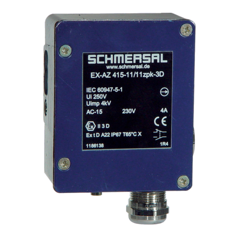 schmersal EX-AZ 415 User manual