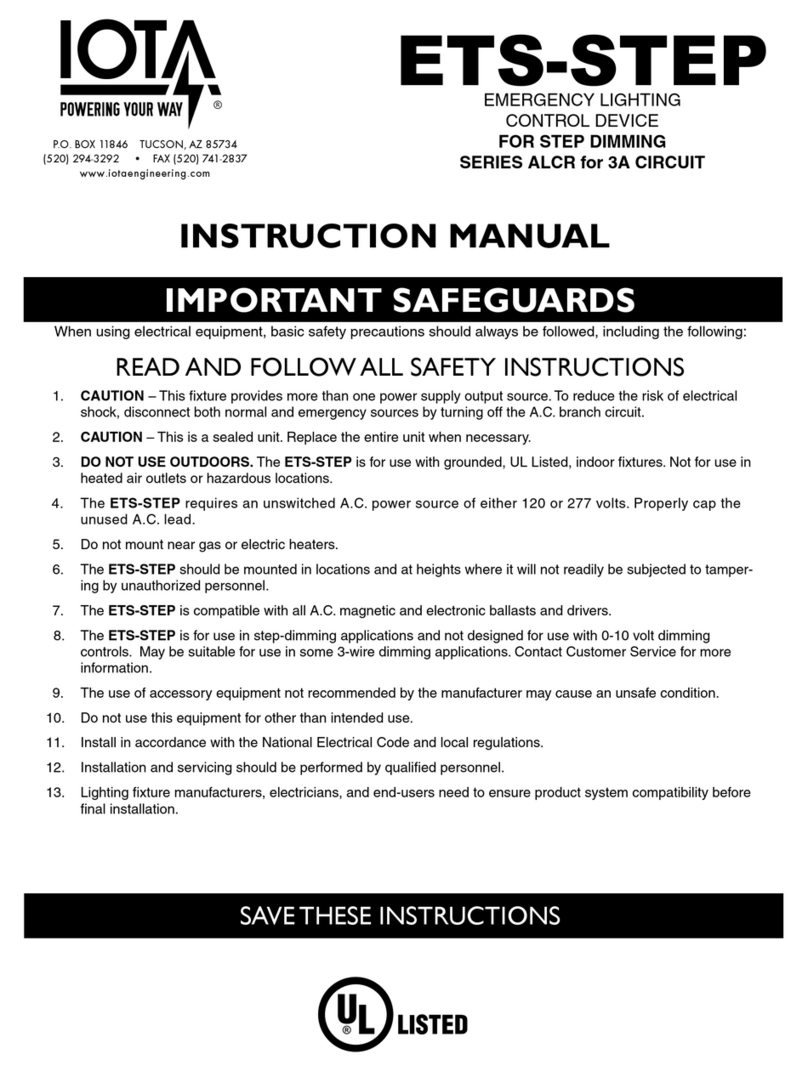 IOTA ETS-STEP instruction manual