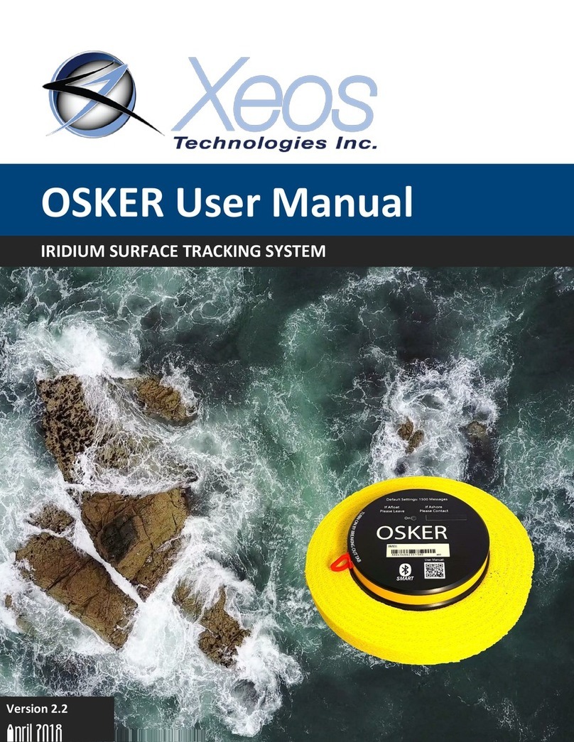 Xeos Technologies Inc. OSKER user manual