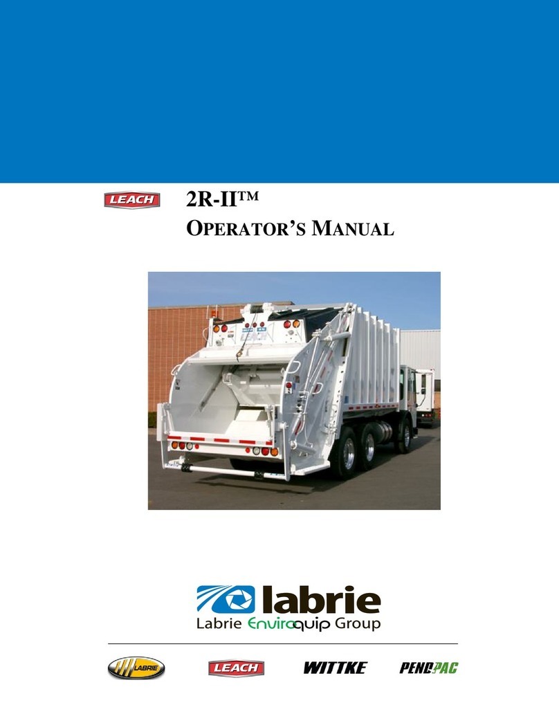 Leach 2R-II Operator's manual