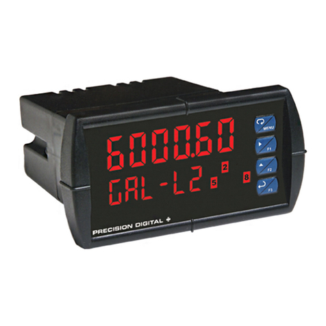PRECISION DIGITAL ProVu Series User manual PRECISION DIGITAL ProVu Series User manual