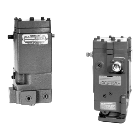 Woodward EG-6P User manual
