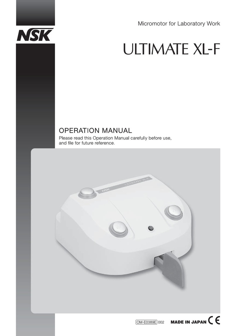 NSK Ultimate XL-F User manual